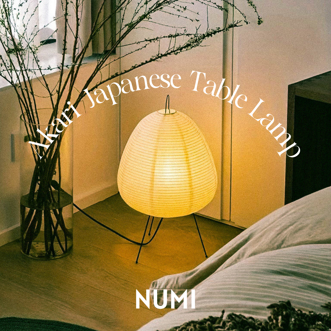 Numi - Akari Japanese Rice Paper Table Lamp