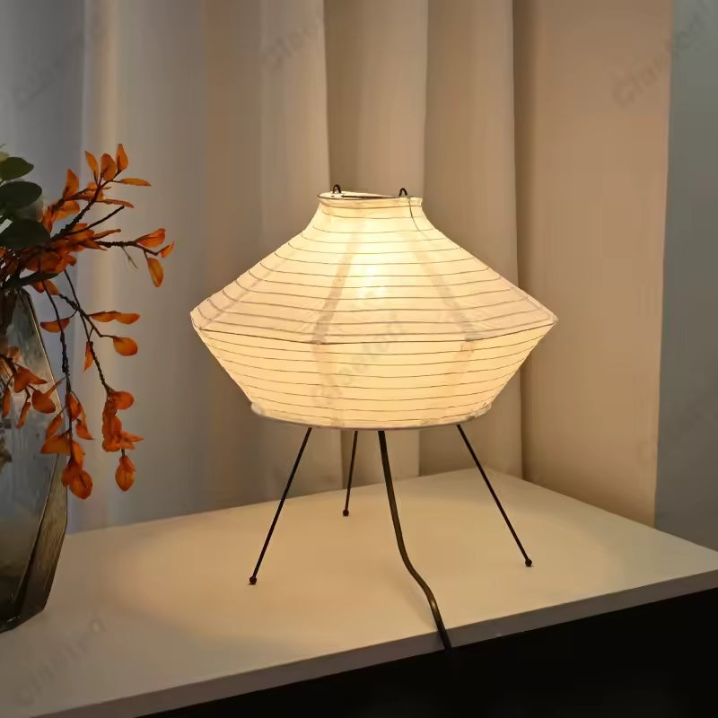 Chikara - Akari Japanese Rice Paper Table Lamp